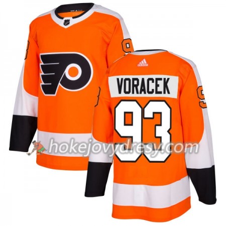 Pánské Hokejový Dres Philadelphia Flyers Jakub Voracek 93 Adidas 2017-2018 Oranžová Authentic